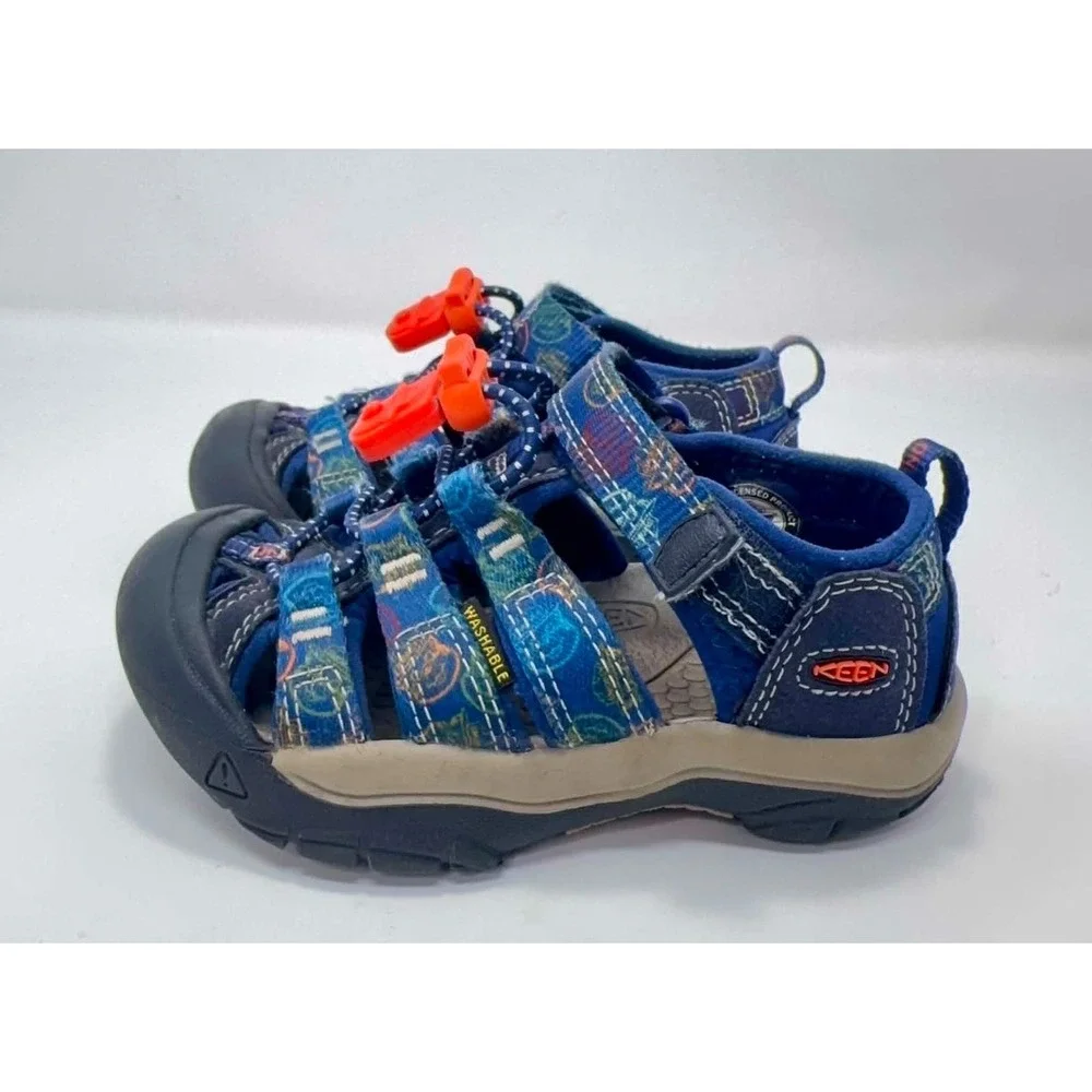 KEEN Newport H2 Toddler Sandals US 9 Blue Smokey The Bear Water Sports Hiking